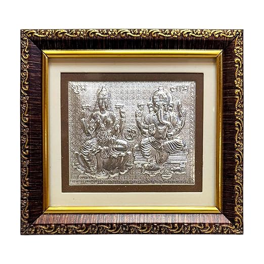 Lord Laxmi Ganesha Photo Frame Lord Laxmi Ganesha Photo Frame